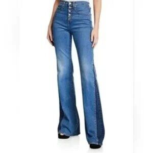 Veronica Beard Blue Flared Jeans
